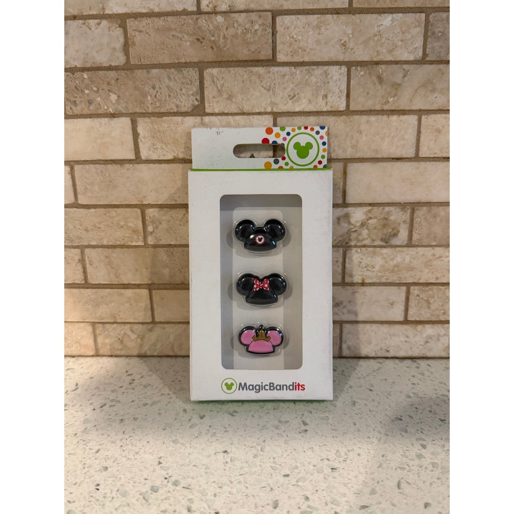 Disney Parks MagicBandits Mickey Minnie Princess Crown Charms NIB
